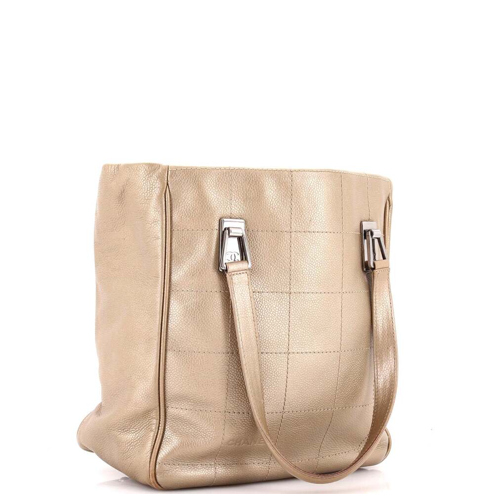 Chanel Square Stitch Tote Quilted #243237C80B - Picture 2 of 8